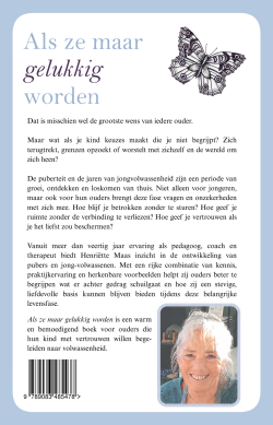 boek; Als ze maar gelukkig worden, achterkant